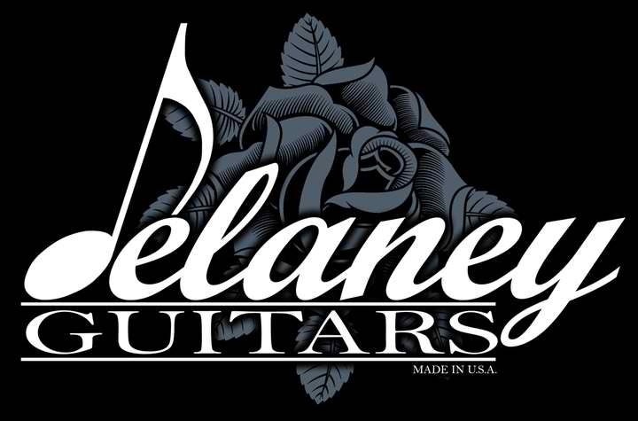 Delaney Guitars Logo Flowers